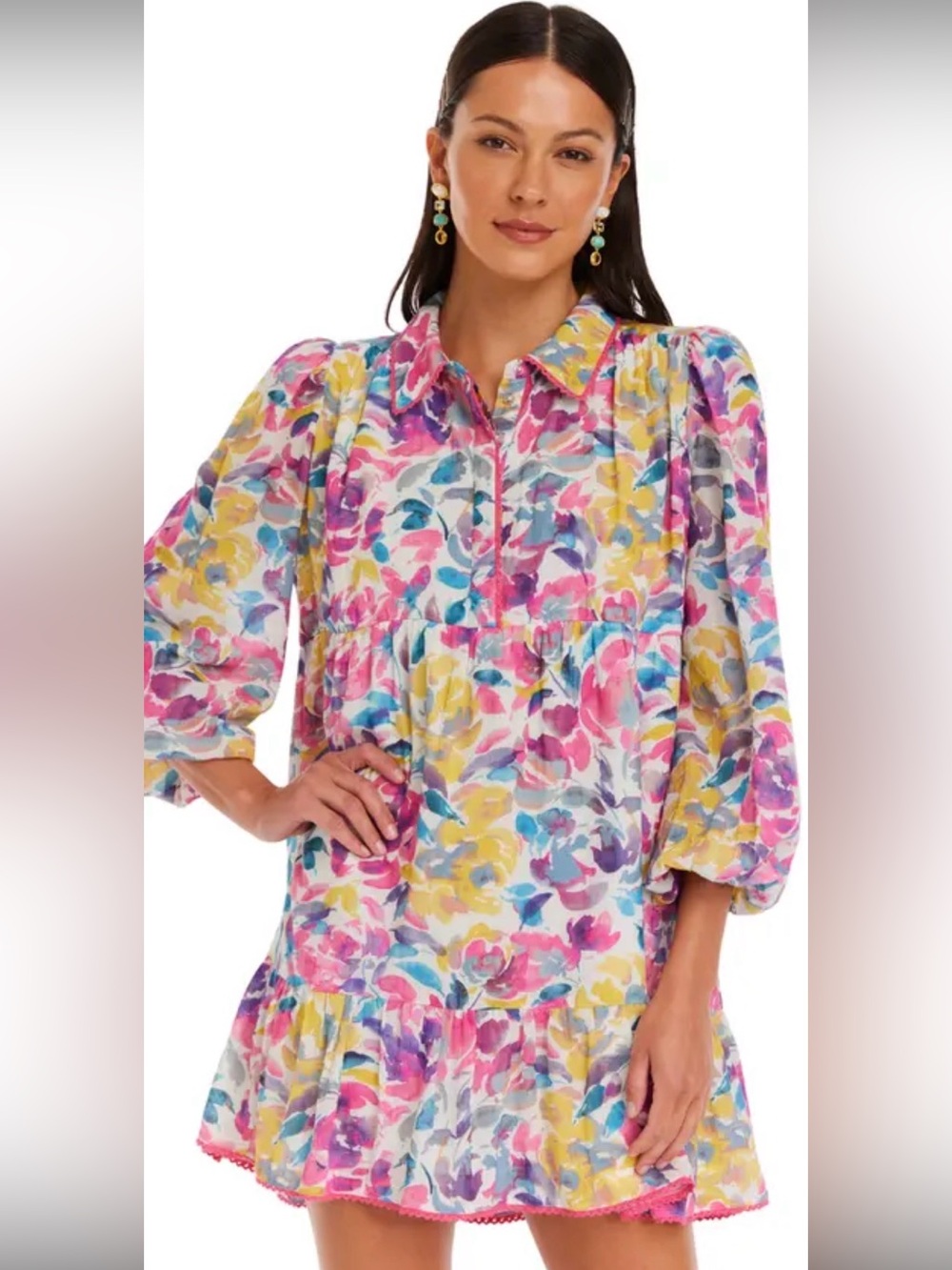 Allison New York Floral Mini Dress